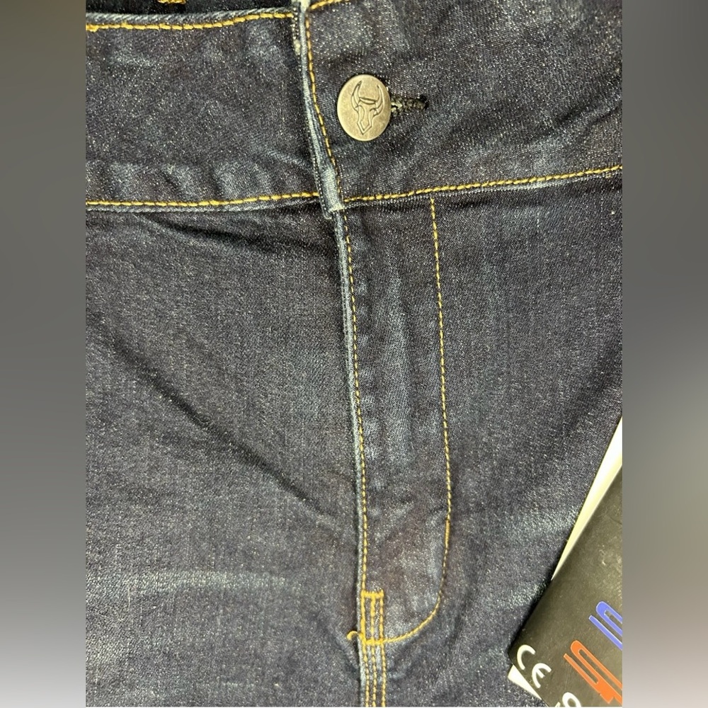Bull-it SR6 Motorcycle Jeans Vintage Blue Covec Padded Women’s Size 10 US - Picture 4 of 13